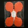 Flor de papel de trébol de cuatro hojas, decoración de boda, diseño de sala de bodas, tienda, fiesta de cumpleaños, papel decorativo, cuerda, directo de fábrica