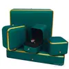 Caja de Joyería de Liquidación a Precio Ultra Bajo, Caja para Anillos, Caja para Pulseras, Caja de Empaque para Collares, Caja de Regalo de Joyería con Flor de Rosa, Bolsa de Papel