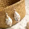 Joyas Estilo Playa Acrílico Concha de Caracol Pendientes Estilo Vacaciones Estrella de Mar Comercio Exterior Al por Mayor Accesorios Estilo Vacaciones