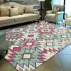Nueva alfombra de suelo de terciopelo de cristal con diseño floral chino, resistente a la suciedad, resistente al desgaste, fácil de mantener, adecuada para la sala de estar y el área de la mesa de centro, directo del fabricante