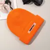 Chapéu de estudante de estilo japonês feminino outono e inverno de alta aparência ins chapéu de lã de malha grossa versátil solto grande circunferência da cabeça moda