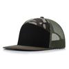 Gorra de béisbol de siete piezas con visera plana y parte superior rígida de estilo hip hop, para hombres y mujeres, de malla transpirable, con visera plana y lengüeta, para primavera y verano, a prueba de sol.