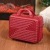 Maleta Retro Mini Estuche de Maquillaje Maleta Pequeña de 14 pulgadas Caja de Regalo Maleta de Cabina de 16 pulgadas Candado de Contraseña de Almacenamiento Estuche de Embarque