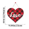 Decoraciones Temáticas de Corazón para Fiesta de San Valentín Transfronteriza, Colgantes de Fiesta de Corazón, Colgantes de Puerta de Corazón, Decoraciones para Fiesta de Bodas