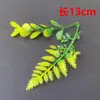 Hojas Verdes Simuladas, Hierba Acuática, Hojas Persas, Decoración de Pared de Flores para Bodas, Ramillete, Accesorios de Flor para Muñeca, Accesorios Hechos a Mano para DIY