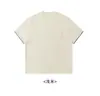 Diseño Moderno Dos en Uno Primavera/Verano Nuevo Cuello Redondo Casual para el Trabajo Hombro Normal Manga Corta Camiseta Corte Holgado Unisex Moda Transfronteriza Dropshipping