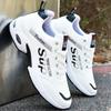 Zapatos Deportivos Hombres Aumentadores de Altura Zapatos Blancos Otoño e Invierno Transpirables de Moda Zapatos Antideslizantes para Correr Hombres Zapatos de Cuero Impermeables Hombres