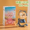 Reloj Pequeño de Dibujos Animados, Movimiento Silencioso, Aspecto Elegante, Creativo, Animal Lindo en Coche, Decoración de Escritorio y Mesita de Noche, Adornos, Regalos al por Mayor