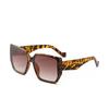Gafas de caballo de cinco flores 95138 montura cuadrada grande estilo coreano para cara grande gafas de sol adelgazantes gafas de sol poligonales para mujer hombre