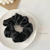 Anillo para el cabello bm, anillo para el intestino grueso, de alta calidad, de satén simple, brandy coreano, tela de color sólido, hecha a mano, salchicha de grasa de cerdo, cuerda para la cabeza