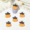 Joyería de uñas de diablillo de Halloween transfronteriza, venta al por mayor, divertido diablillo fantasma, accesorios de resina de calabaza, parche para carcasa de teléfono móvil