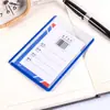 Venta al por mayor de fábrica funda de goma dura A7 juego de certificados de exposición formulación insignia de estudiante cordón portatarjetas de certificado formulación