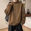 Chamarra bomber deconstruida estilo americano para hombre, limpia y ajustada, con cuello alto, chaqueta de béisbol, genial y elegante, chaqueta de entrenador, ropa de trabajo