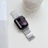Aplicável ao Apple Applewatch relógio anel de retorno magnético pulseira iwatch se de aço inoxidável