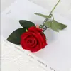 Rosas de Terciopelo Simuladas, Flores Artificiales, Flores para Decoración de Bodas del Día de San Valentín, Cascada de Pared de Rosas al por Mayor
