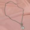 Joyas nuevas transfronterizas personalidad collar corto retro cabeza de reina hebilla de cierre de textura metálica cadena