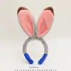 Diademas de Peluche Estilo Miniso de Judy y Nick de Zootopia para Niñas, Bandas Elásticas para el Cabello de Otoño e Invierno, Scrunchies, Accesorios para el Cabello
