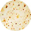 Manta grande de panqueque, manta divertida de panqueque, manta de pizza de panqueque, manta de col, manta de forro polar, manta para habitación con aire acondicionado, manta para siesta en la oficina