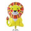 Modelagem Animal Cabeça Jardim de Infância Balão Decorativo Atacado Balão de Filme de Alumínio Cartoon Animal Baby Year Old Dress Up