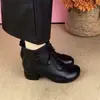 2026 Primavera Verano Nuevos Zapatos Casuales de Moda de Comercio Exterior para Mujer Botas Retro Versátiles Transfronterizos