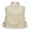Mochila Feminina Retrô Europeia e Americana Nova Coleção Primavera e Verão 2025 Bolsa de Mão Grande para o Dia a Dia Bolsa de Ombro Colorida com Painéis