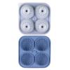 Bandeja de Gelo de Silicone Transfronteiriça Futebol Basquete Rugby Bandeja de Gelo Molde de Hóquei no Gelo Fácil de Soltar Hóquei no Gelo Congelamento Rápido Caixa de Gelo