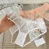 Bragas sexy de encaje con entrepierna abierta, no es necesario quitarlas, diseño de lazo hueco, tangas de mujer de talle bajo puro deseo, estilo fino de verano