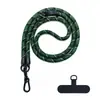 Goma para cordón de teléfono móvil de 10 mm de grosor, cuerda ajustable en diagonal, clip para teléfono móvil, cordón anti-pérdida, cordón para cuello