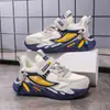 Zapatos para Niños Grandes Niños 2022 Otoño/Invierno Malla Transpirable Antideslizante Suela Gruesa Estudiantes de Primaria Casual Zapatos Deportivos para Correr