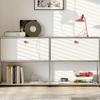 Armario Modular Combinado Estilo Ins, Armario de Almacenamiento Creativo de Moda para Casas de Huéspedes, Aparador de Almacenamiento Minimalista Moderno Estilo Crema