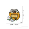 Parche bordado linda abeja bordado decoración de ropa LOGO Zhang Zi sin coser lavable accesorios DIY venta al por mayor