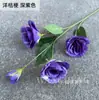 Série Roxa Salão de Casamento Simulação Flor Oceano Bola de Peônia Crisântemo Hortênsia Flor de Cerejeira da Neve Rosa Teto Eucalipto Material Floral