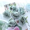 M Rosa Artificial Flores de Seda Corona Hecha a Mano Flores Falsas Caja de Regalo de Boda Decoración Fondo