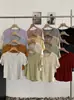 Camiseta Top Corta de Algodón Canalé de Color Sólido con Cuello Redondo, Botones y Mangas Cortas Ajustada para Mujer en Primavera y Verano 6413