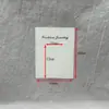 Serie de Pendientes de Par Único, Pendientes Multiespecificación, Empaque de Pendientes Joyería, Tarjetas de Exhibición Sencillas y Populares con Estampado en Caliente