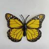 Directo de fábrica 7cm mariposa de plástico al por mayor opcional decoración de jardín corona manualidades decoración accesorios