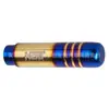 Manopla de Câmbio Anodizada Azul para Carro, Alavanca de Câmbio de 13cm, Cabeça de Câmbio Modificada Personalizada, Manopla de Câmbio de Liga de Alumínio, Manípulo de Câmbio Universal
