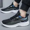 Zapatos para Hombre de Talla Grande para Comercio Exterior de Primavera y Otoño 50 yardas Tenis Moda Tejido Flyknit Malla Zapatos para Hombre Transfronterizo 49 yardas Zapatos Ligeros para Correr para Hombre