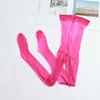Meias Jinxiang Pico Gigante Gelatina Massagem 912 Agulhas Sem Costura Sem Cintura Sexy Alta Densidade Virilha Invisível Brilhante Aurora para Homens