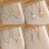 Colar de design de luxo leve de alta qualidade com design totalmente cravejado de diamantes para mulheres, colar de corrente para clavícula com pingente de estrela deslumbrante, acessório de pescoço requintado e elegante
