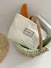 Bordado de Renda Fresca Bolsa de Cosméticos Clutch Coreano Bolsa de Armazenamento Portátil para Diversos Bolsa para Batom Armazenamento de Viagem