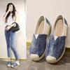 Nuevos Zapatos Perezosos Transpirables de Verano y Otoño 2025 Zapatos Planos Versátiles Casuales Zapatos de Pescador Moda Slip-On Zapatos Planos para Mujer