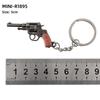 Pingente Mini 1911 Liga GLOCK Modelo P92 G17 Chaveiro Revólver Sand Eagle 5cm