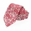 Corbata de hombre con patrón paisley, anudada a mano, estilo nuevo, poliéster, 8 cm, corbata personalizada de alta gama