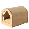 Tabla Rascadora para Gatos, Sisal de Madera Maciza de una Pieza, Universal para Todas las Estaciones, Resistente al Desgaste y No Desprende, Afilado de Uñas, Juguete para Gato Mascota de Gran Tamaño Nido para Gato