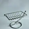 Prateleira Drenante para Sabonete de Banheiro Lavabo Cozinha Rack de Armazenamento Drenante Simples de Aço Inoxidável Suporte para Sabonete