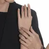 Anillos de Pareja de Promesa para Hombres y Mujeres, Diseño de Nicho Ins, Nuevos Anillos de Pareja de Moda de Gama Alta, Anillos Ajustables, Venta al por Mayor de Fábrica