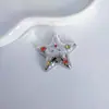 Collar de estrella de dopamina coreana accesorios estrella de cinco puntas aleación cadena de suéter colgante DIY joyería versátil de alto nivel