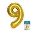 Globo Digital de 32 pulgadas Tarjeta de Cartón Individual Empaquetado Independientemente Decoración de Escena de Boda Fiesta de Cumpleaños Globo de Película de Aluminio