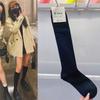 Calcetines Ksox para mujer de Corea del Sur Dongdaemun versátiles simples de color liso para estilizar la pierna calcetines para la pantorrilla calcetines de pierna larga de moda en internet